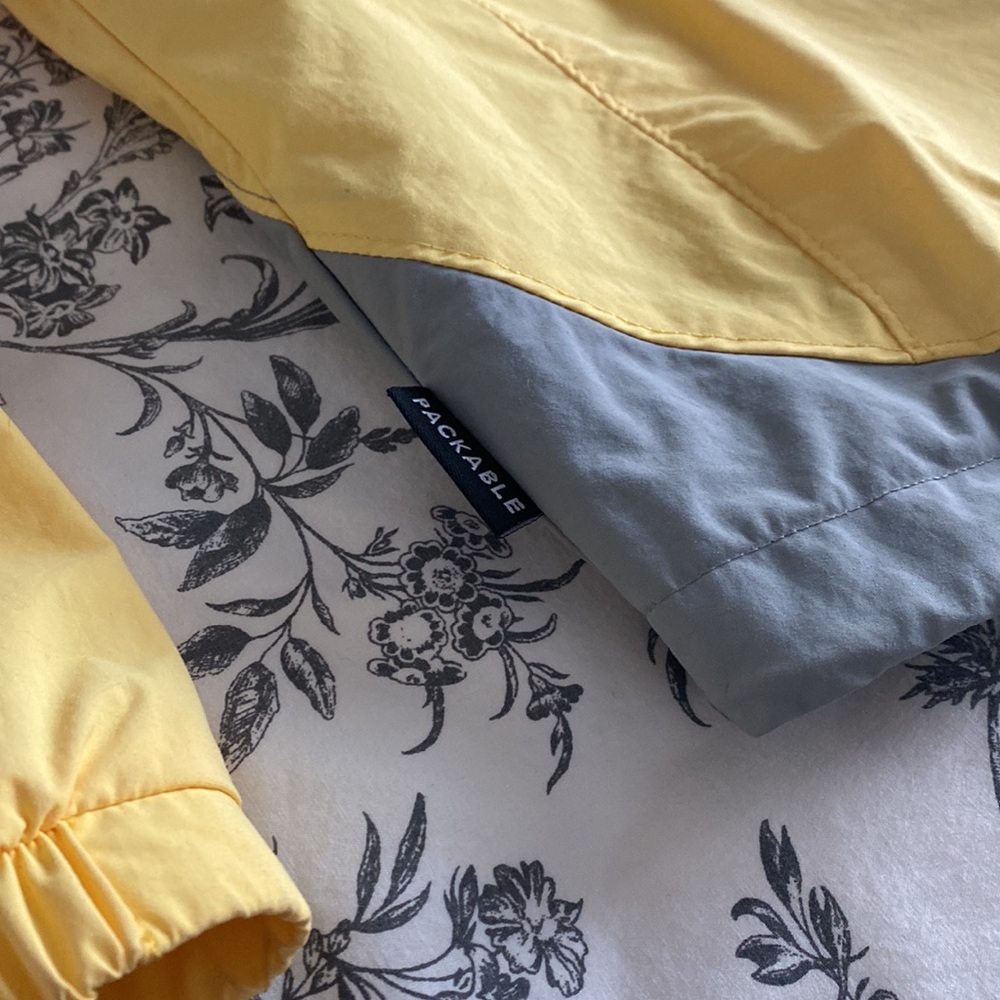 Columbia Yellow Packable Rain Jacket - image 7